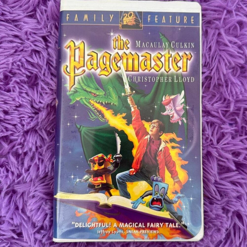 THE PAGEMASTER‎ VHS